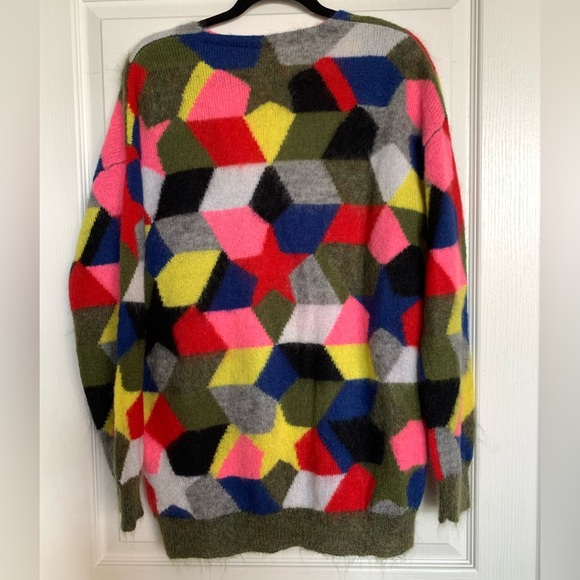 Zadig & Voltaire Diane Wool-Blend V-Neck Sweater [Size M] - Picture 2 of 5